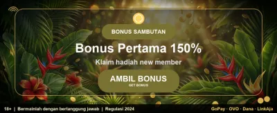Bonus Selamat Datang Member Baru banner